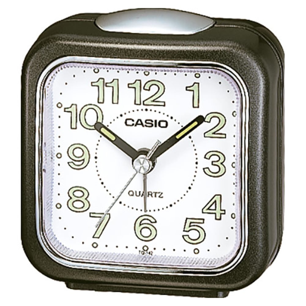 Casio TQ142-1 Simple and Readable Desk Alarm Clock