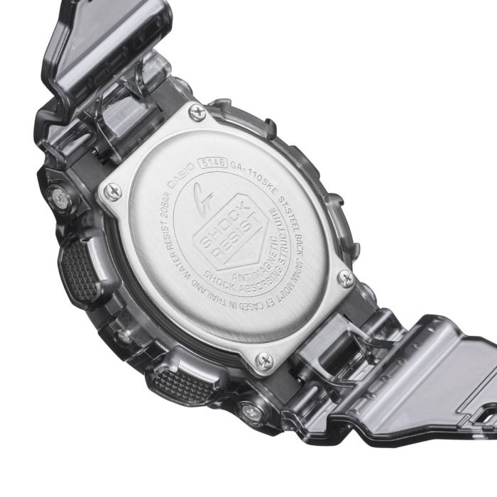 G-Shock GA110SKE-8A Men's Transparent Series Sports Watch in Black Color