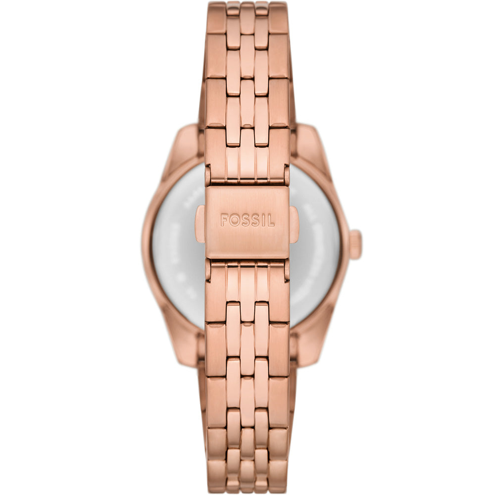 Fossil ES5369 Scarlette Rose Gold Stainless Steel Women's Watch