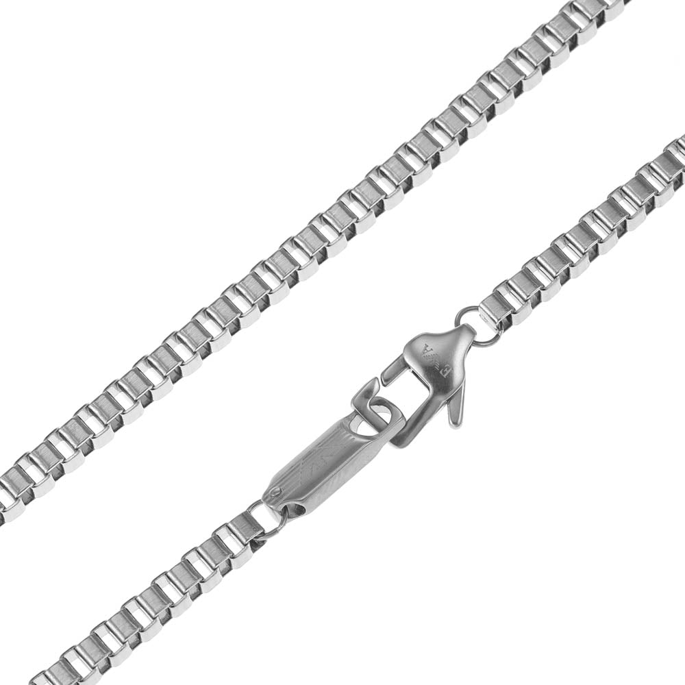 Emporio Armani Fashionable Stainless Steel Identity Pendant with Chain for Stylish Look