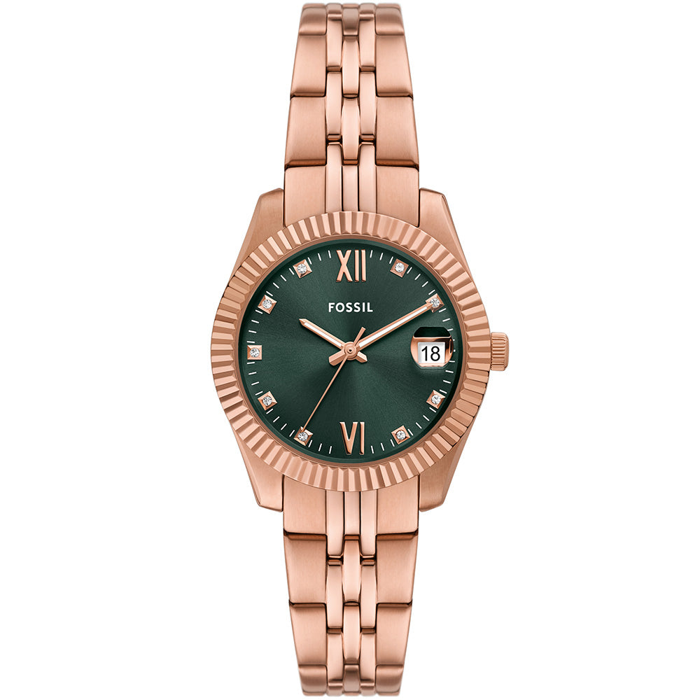 Fossil ES5369 Scarlette Rose Gold Stainless Steel Women's Watch