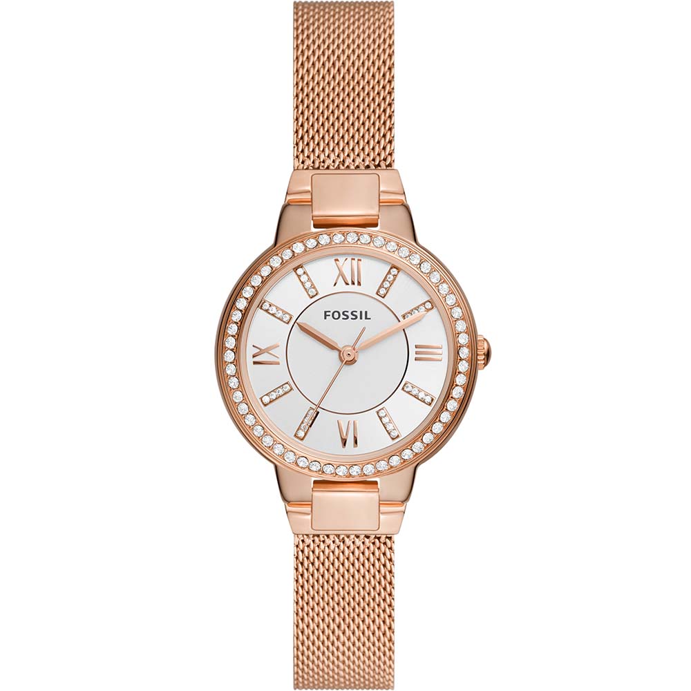 Fossil Rose-Gold Plated Virginia ES5111 Women's Watch for Formal & Daily Wear