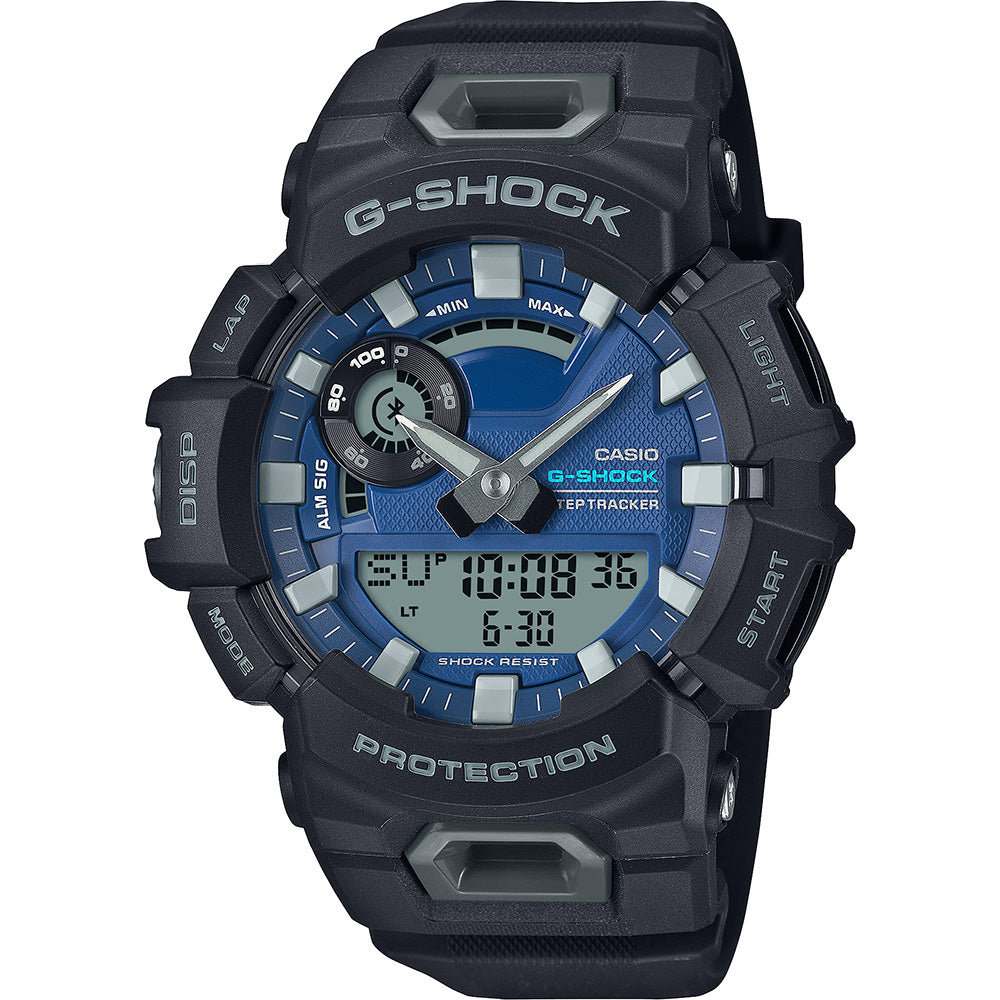 Casio G-Squad Cool Breeze Digital Wristwatch GBA900CB-1A with Advanced Features