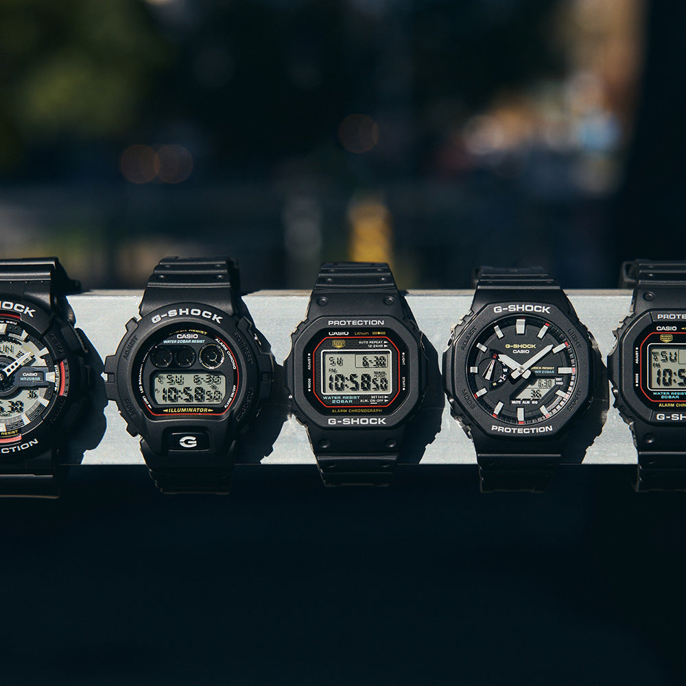 Sleek and Durable G-Shock GA2100RL-1A Black Watch with Advanced Features