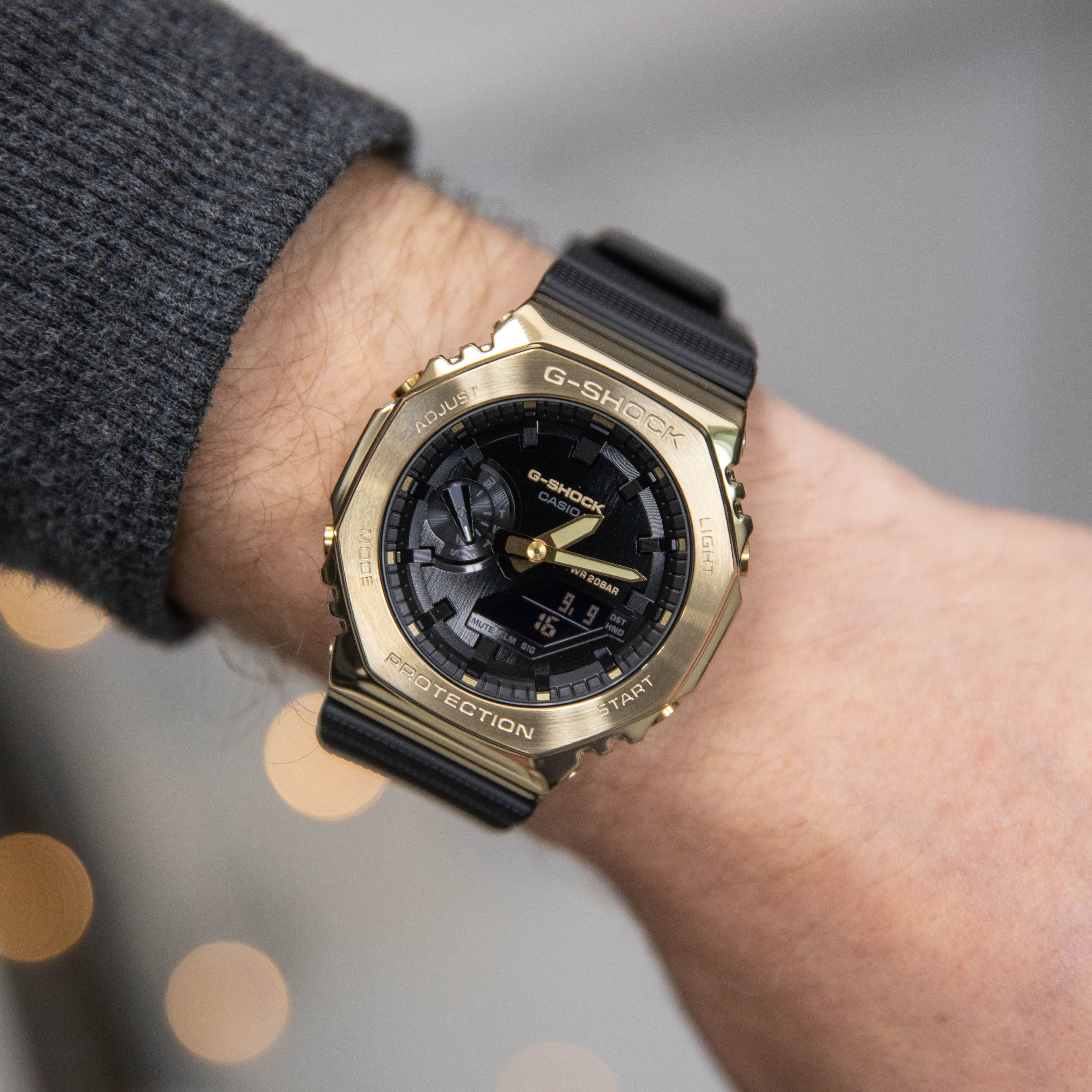 G-Shock GM2100G-1A9 'CasiOak' Stay Gold Resilient Timepiece
