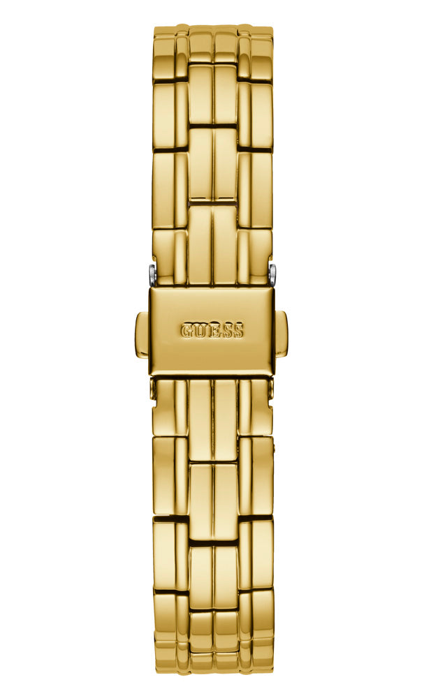 Stylish Guess Women's Chelsea Gold Tone Stone Set W1209L2 Watch