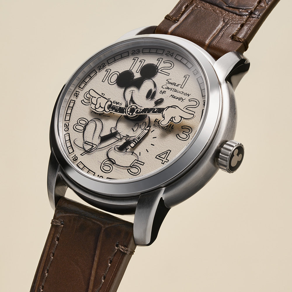 Fossil LE1185 Unisex Automatic Watch for Disney's 100th Anniversary