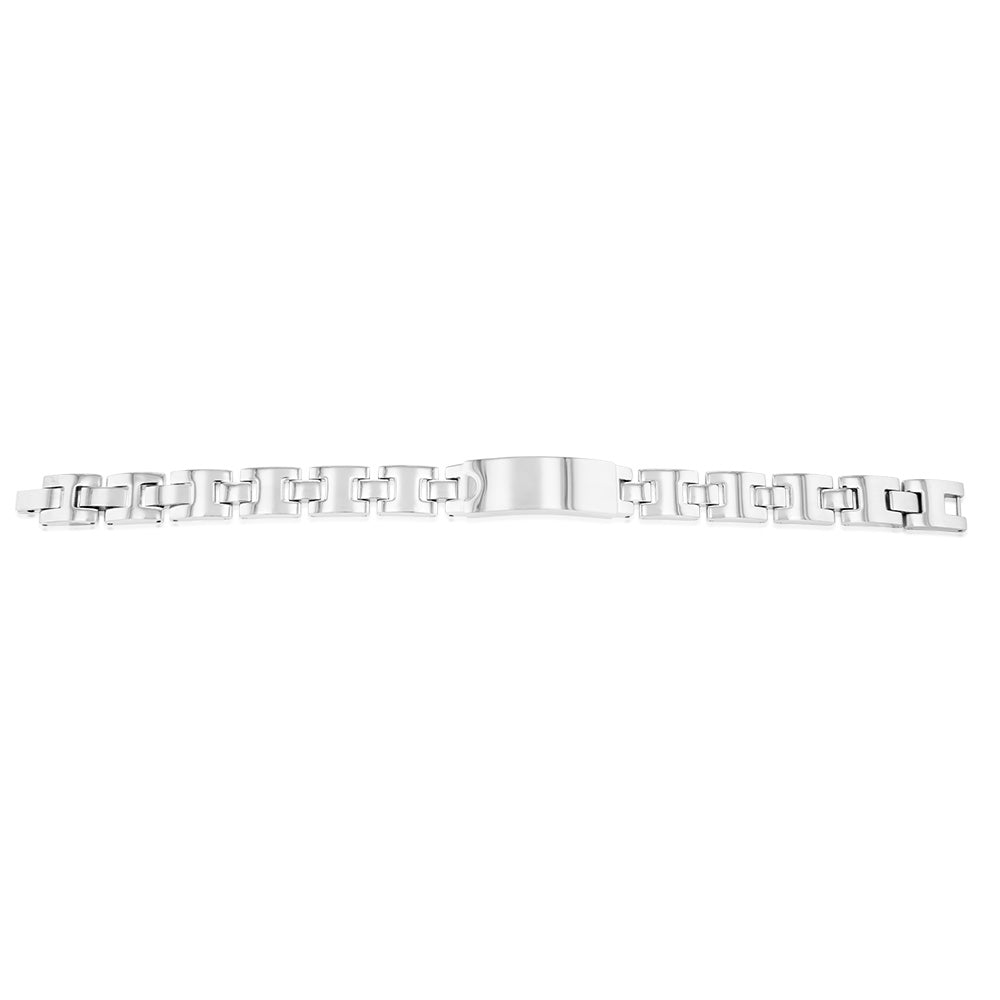 Sturdy Forte 21.5cm Chunky Stainless Steel ID Bracelet