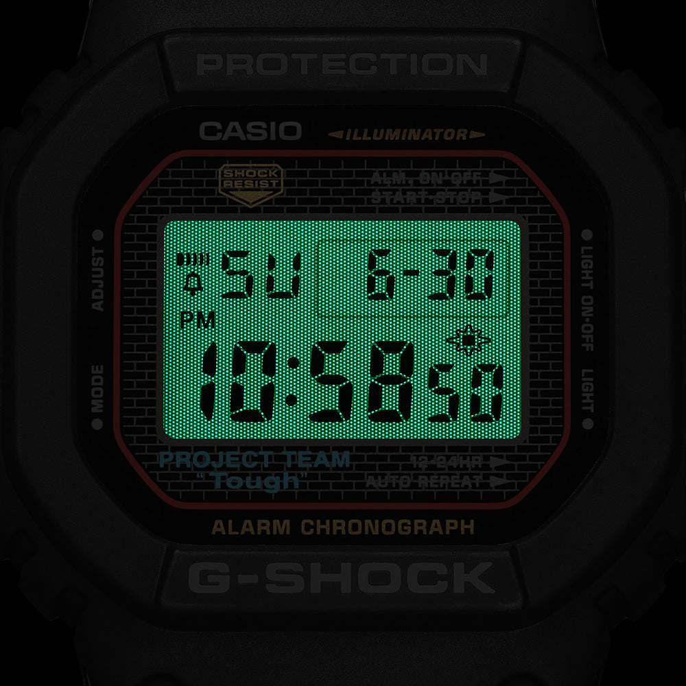 G-Shock Men's 40th Anniversary Tough Digital Watch - DW5040PG-1 Model for Stylish and Durable Timekeeping