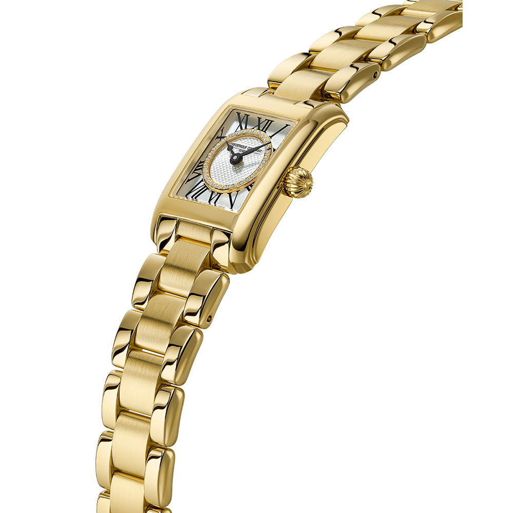 Frederique Constant FC-200MCDC25B Classic Square Ladies Watch with Roman Numerals