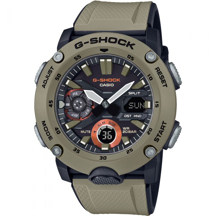 G-Shock GA-2000-5ADR: Durable Carbon Core Guard Watch with Multiple Features
