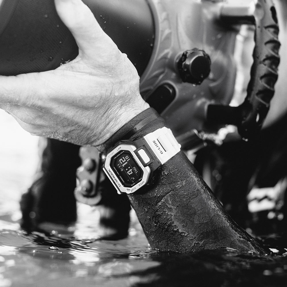 G-Shock GBX100-7D Bluetooth Sports Watch with Training Features