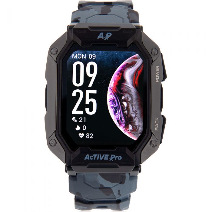 Active Professional Smart Watch for Army in Stylish Grey Edition