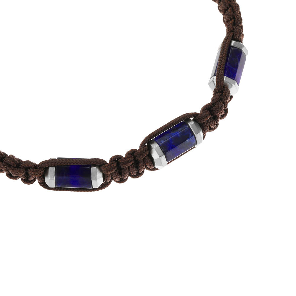 Fossil 25cm Threaded Stainless Steel Jewelry Bracelet