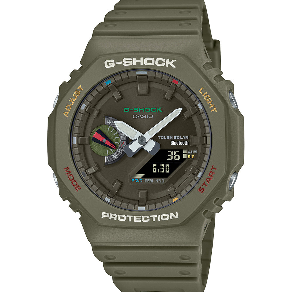 Stylish Khaki G-Shock GAB2100FC-3A Watch