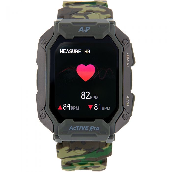 Army Green Edition of Active Professional Smart Watch for Fitness Enthusiasts