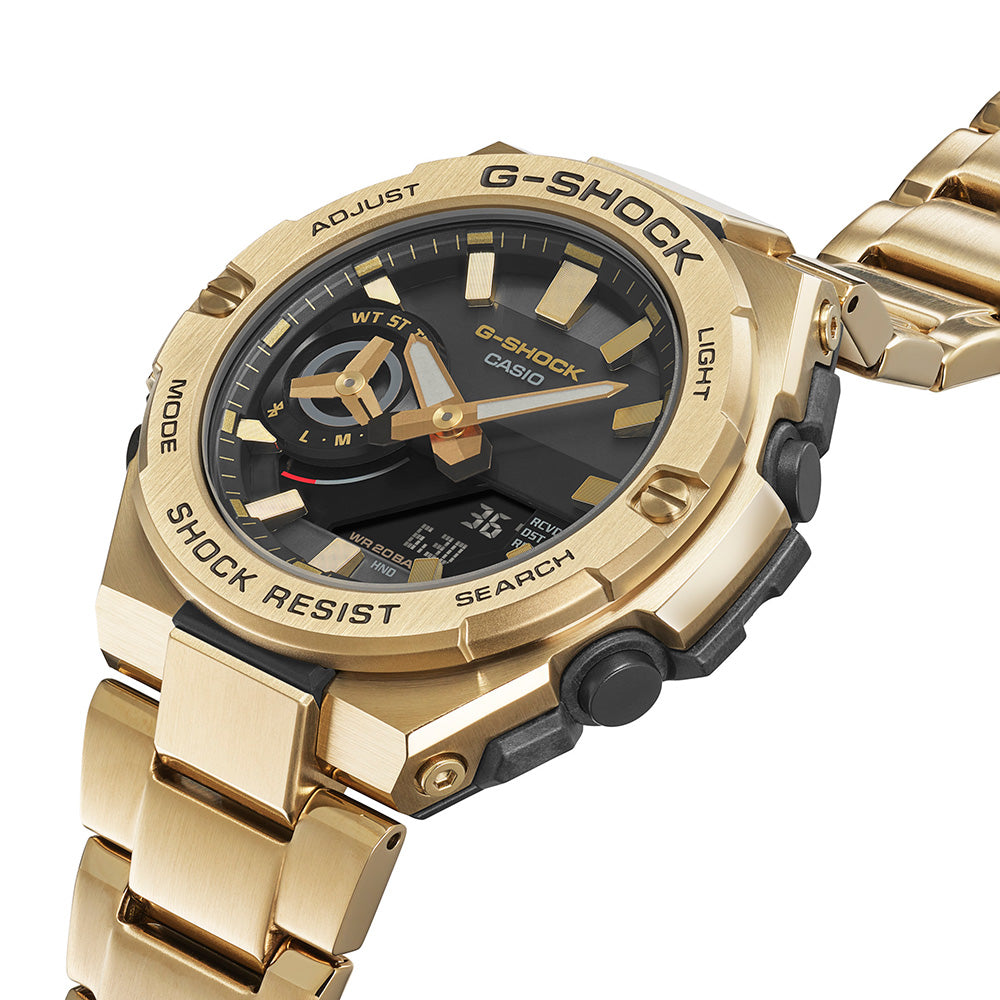 G-Shock GSTB500GD-9A G-Steel Men's Luxury and Tough Gold-Tone Watch