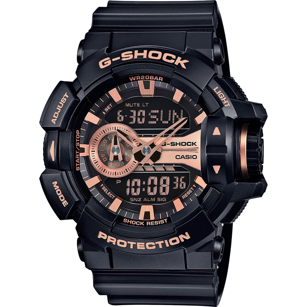 G-Shock GA400GB-1A4 Stylish Men's Wristwatch for Hip - Hop and B - Boy Fashion