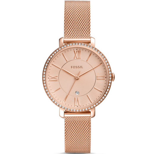 Fossil Jacqueline ES4628 Rose Gold Women's Stainless Steel Watch