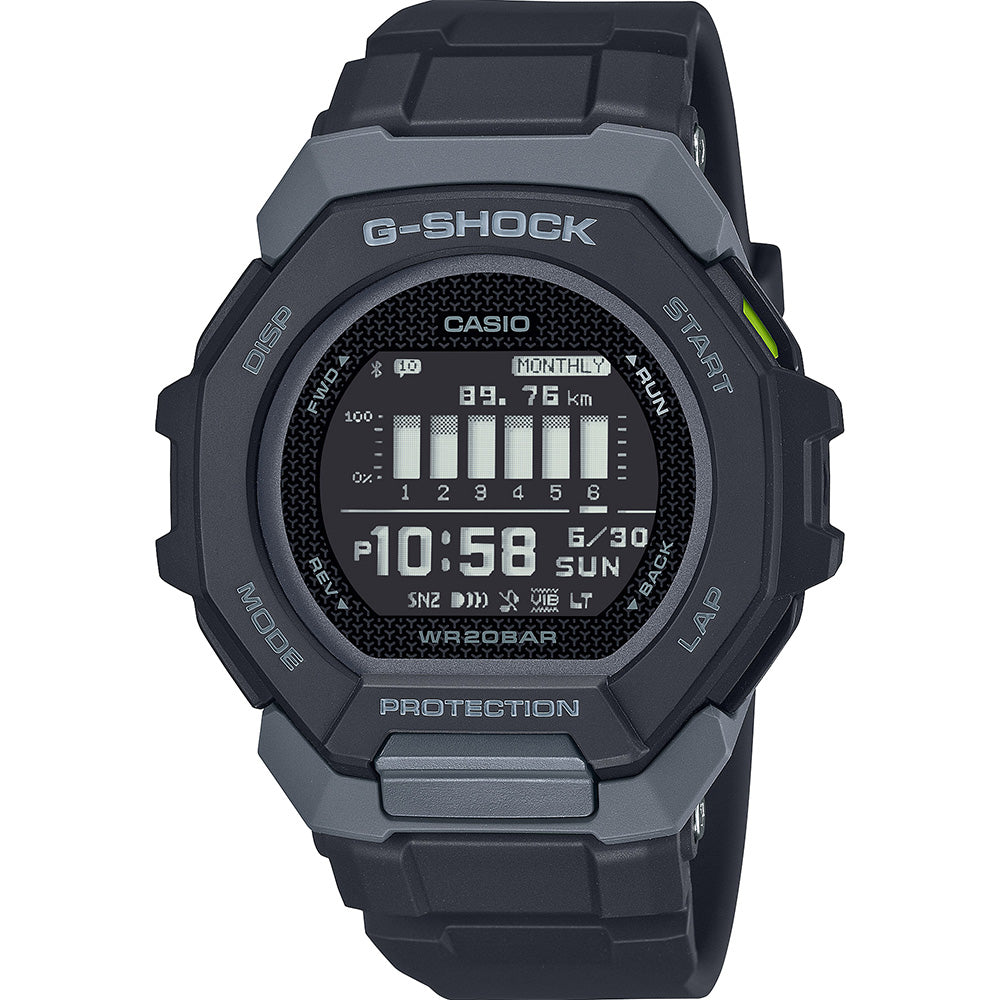 G-Shock GBD300-1D G-SQUAD Bluetooth Sports Watch with Smart Features