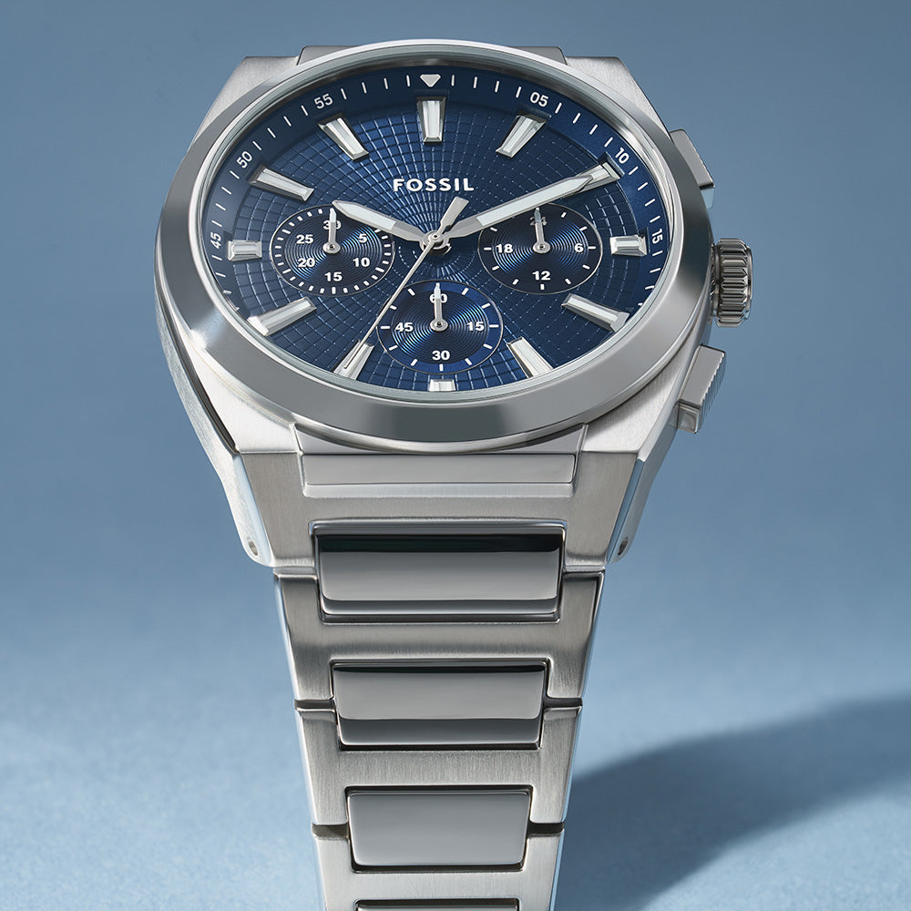 Fossil Everett FS6104 Men's Chronograph Watch with Stylish Design