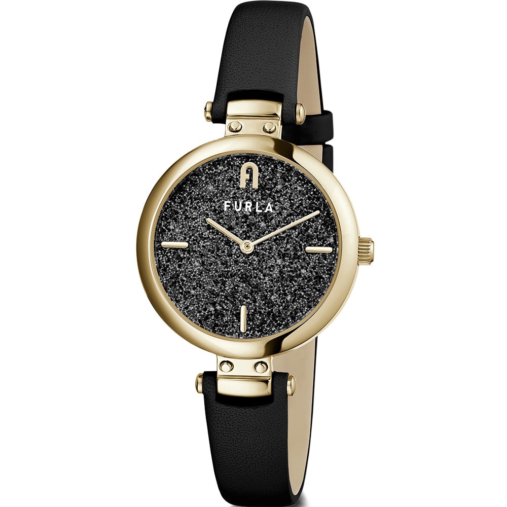 Furla Glitter Pin Analogue Watch - Model WW00018009L2, New Design