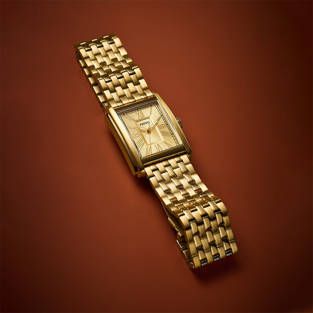 Fossil Carraway FS6009 All - Gold Luxury Men's/Women's Watch