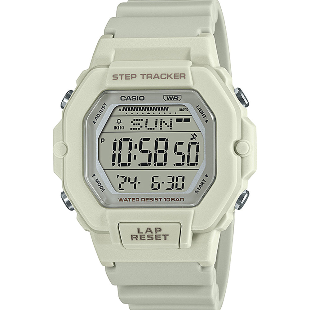 Casio Digital Step Tracking Watch - Model LWS2200H-8 for Active Lifestyle