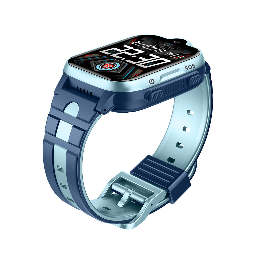 Cactus Kidocall 4G CAC-141-M03 Blue GPS Tracking Smart Phone Watch with 2.5D Screen