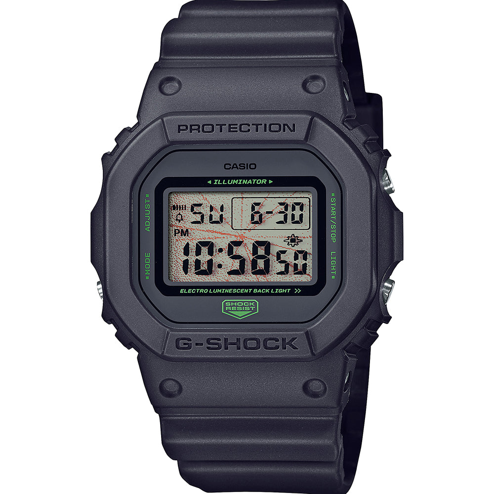 G-Shock DW5600MNT-1 Stylish Grey Digital Wristwatch for Fashion Enthusiasts