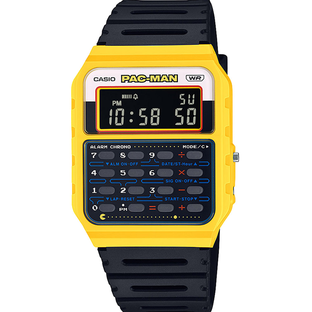 Casio CA53WPC-1B Pac-Man Collaboration Limited Edition Digital Watch