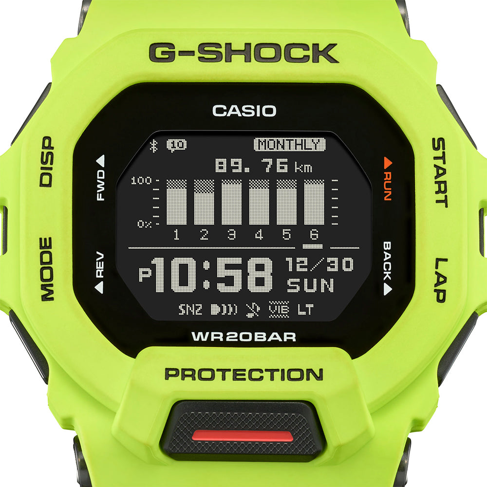 G-Shock GBD200-9D G-Squad Digital Sports Watch with Smartphone Link and Fitness Tracking