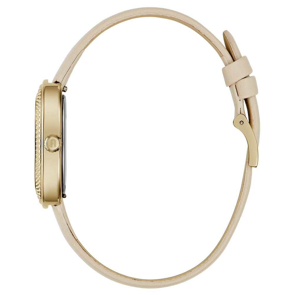 Furla Fashionable WW00048005L2 TV-Style Women's Watch with Polished Yellow Gold Tone