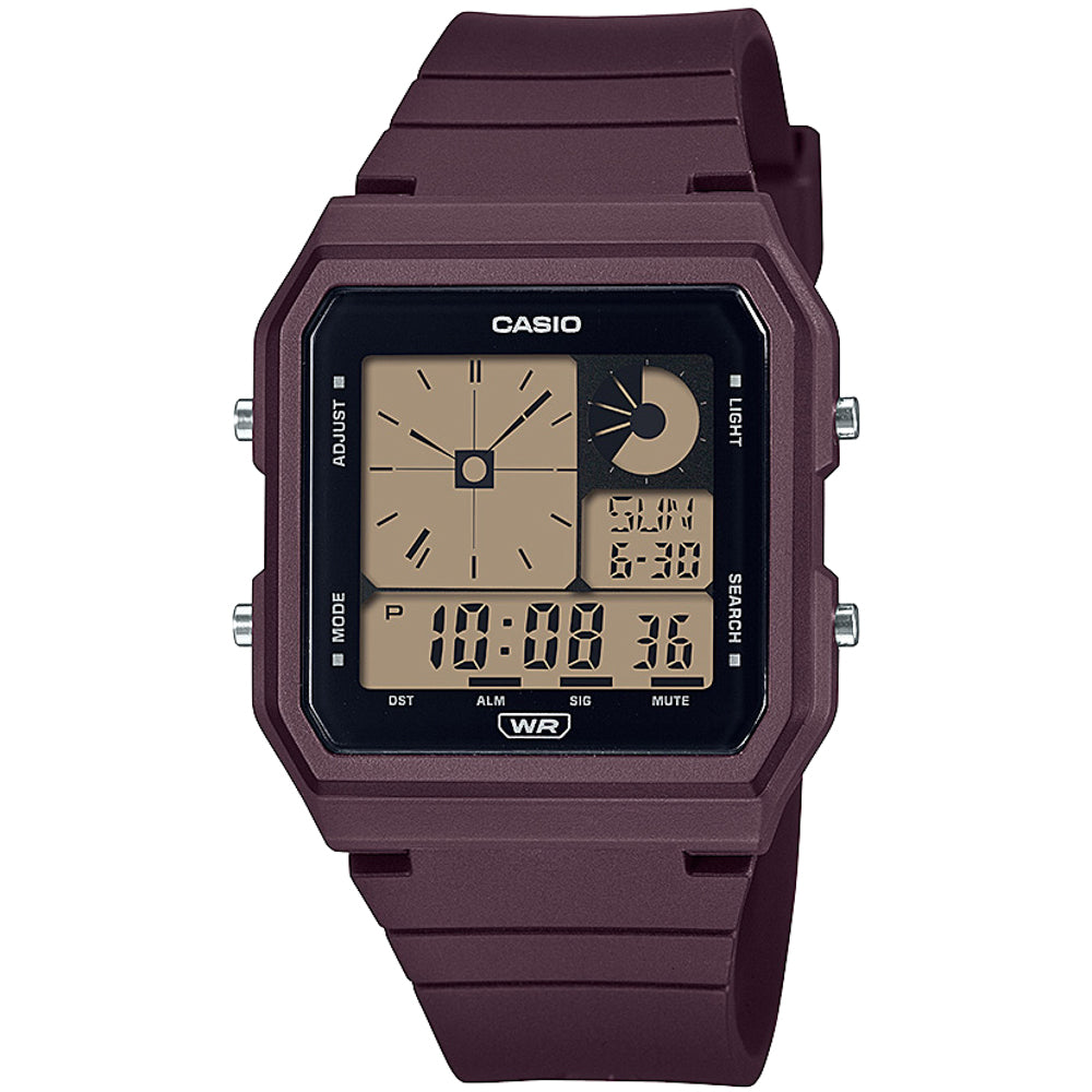 Casio LF20W-5A Digital Watch with Analog Style and Multi - Functional Features