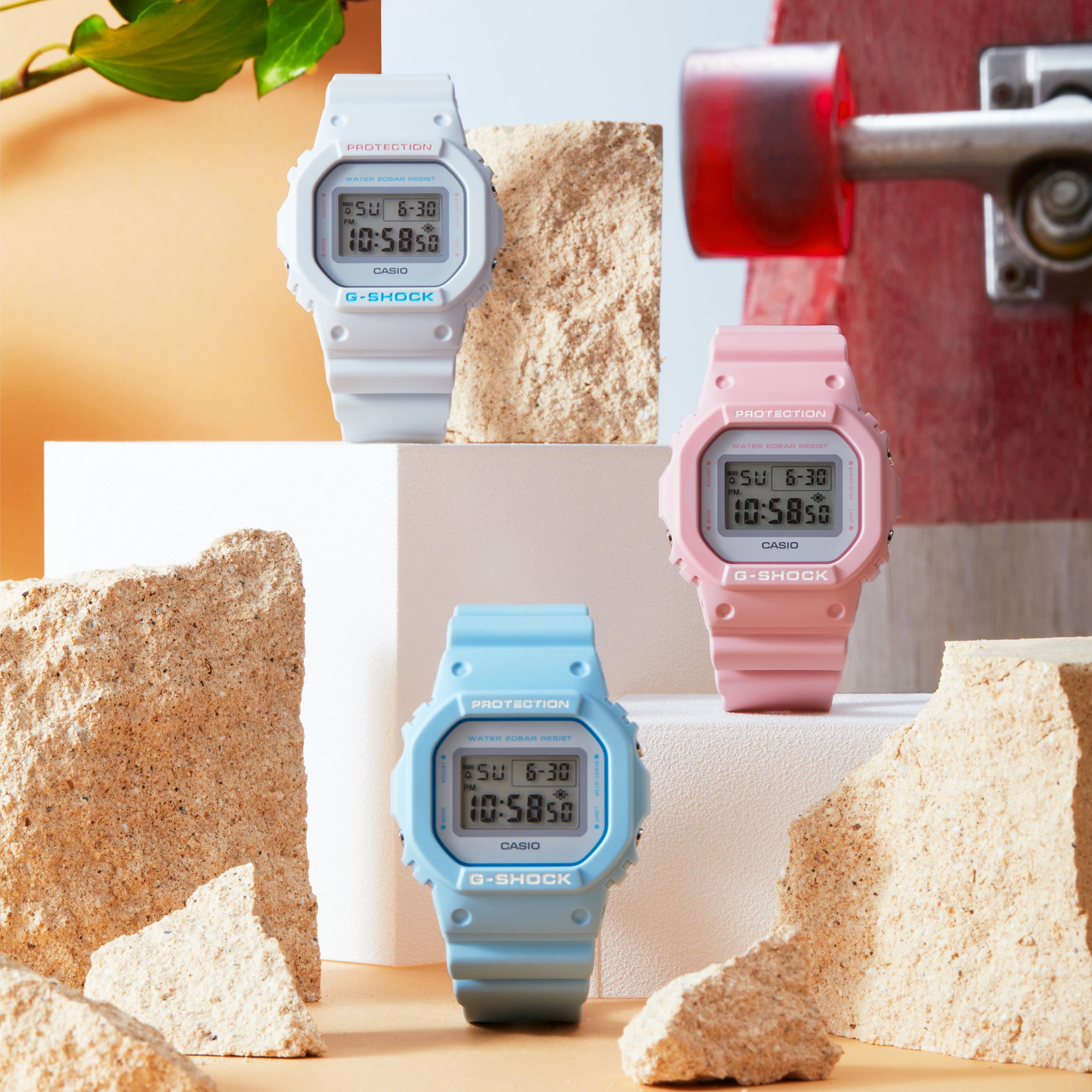 Casio G-Shock Digital Watch - DW5600SC-8D, A Stylish Timepiece for Every Occasion