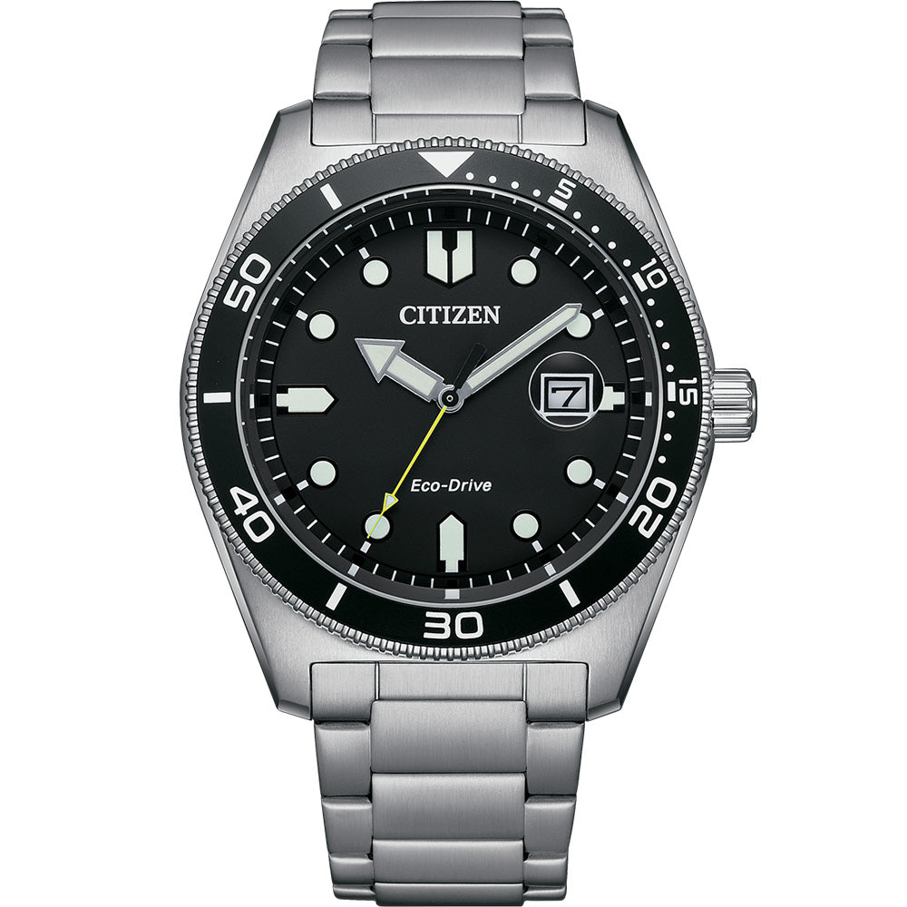Citizen Eco-Drive Men's Stainless Steel Luxury Sports Watch AW1760 - 81E