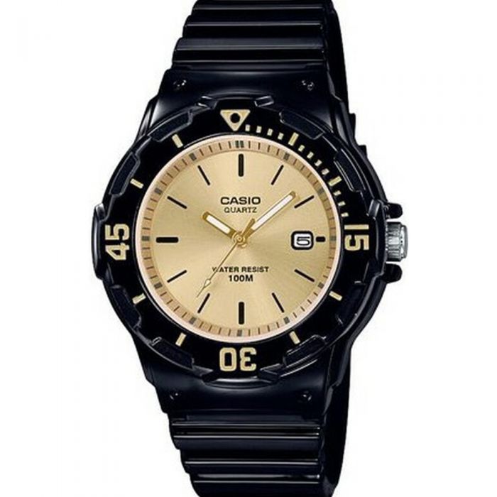 Casio LRW200H-9E Stylish Black Resin Youth Wristwatch