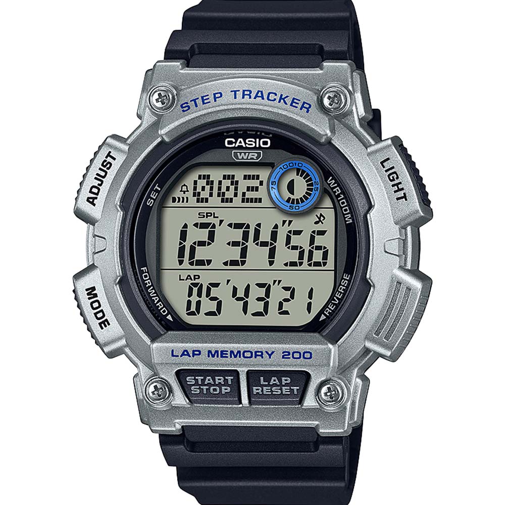 Casio WS2100H1A2 Digital Fitness Watch for Walkers and Runners with Advanced Features
