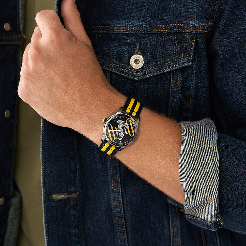 Fossil Limited Edition LE1159 Harry Potter Themed Hufflepuff Analog Watch