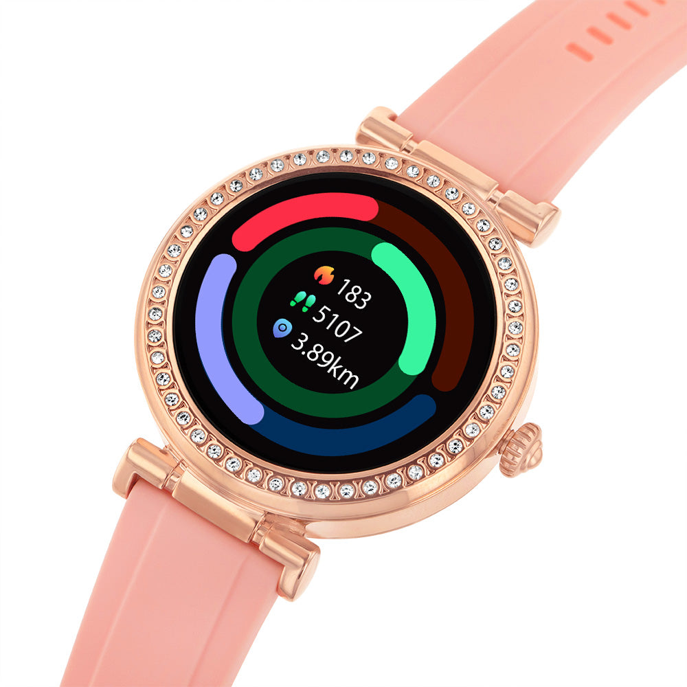 Active Pro Call+ Crystal Full-Touch Smart Watch with Advanced Health Tracking