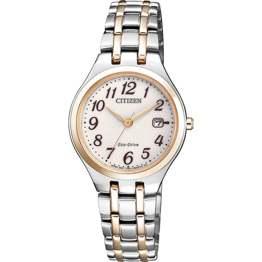 Citizen Ladies' Eco-Drive Stainless Steel Watch EW2486-87A