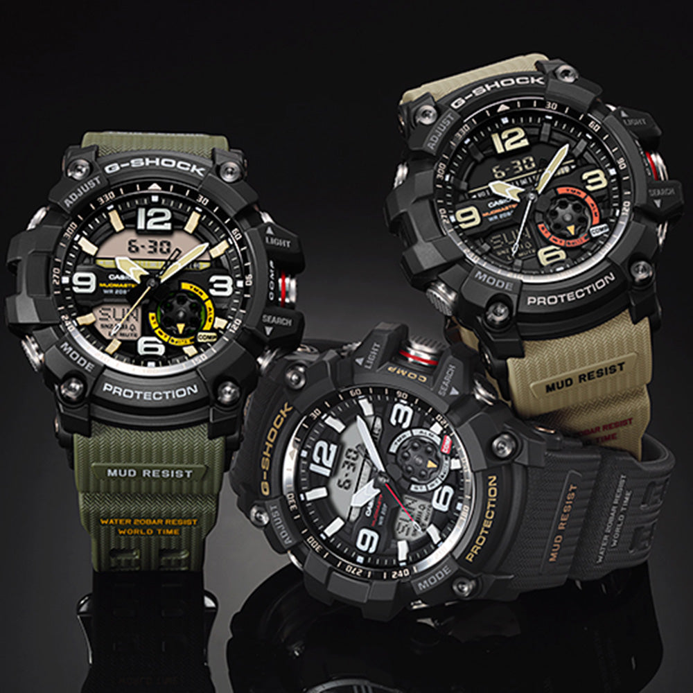G-Shock MASTER OF G MUDMASTER GG1000-1A5: Shockproof & Feature-Rich Watch