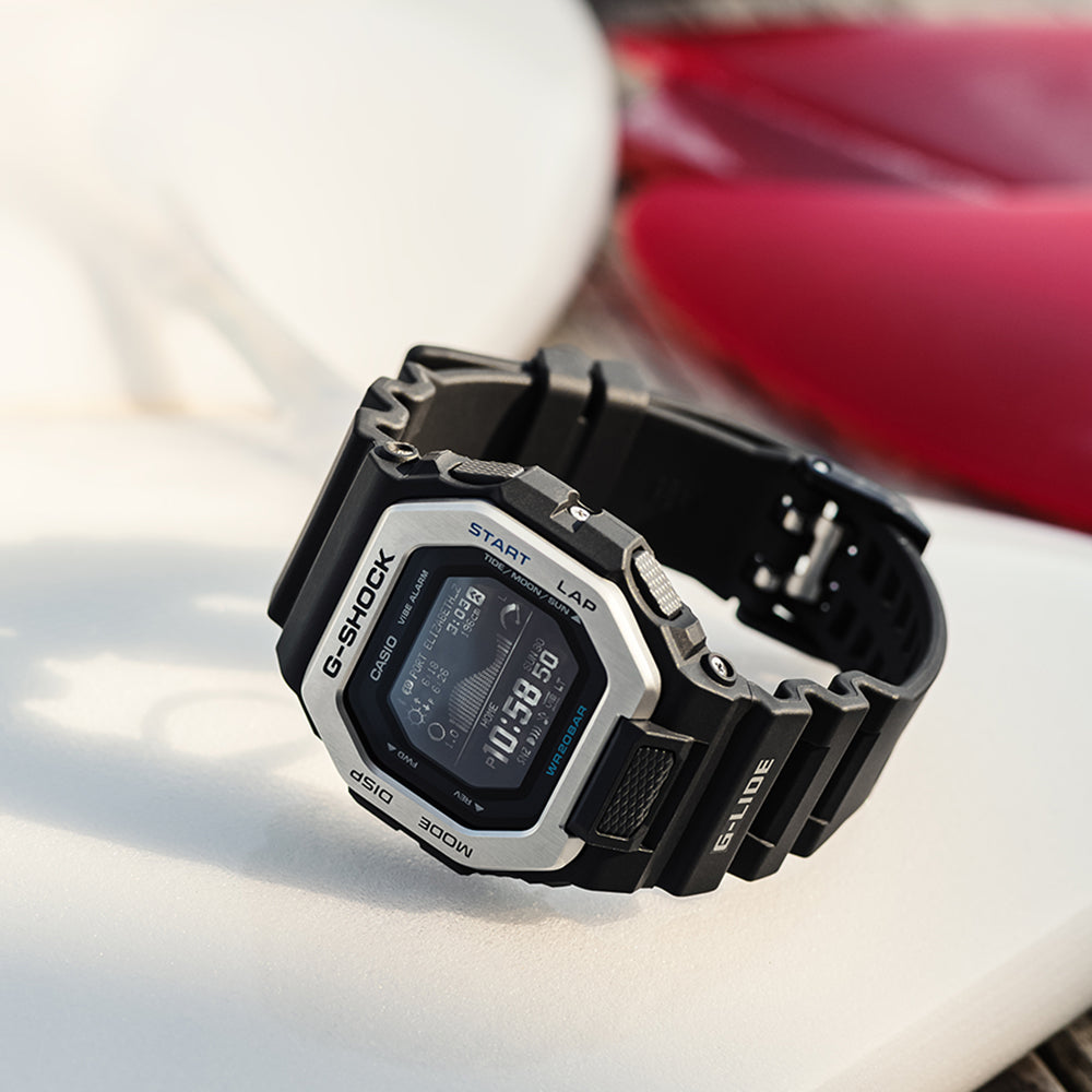 G-Shock GBX100-1D G-Lide Sports Watch with Multiple Features