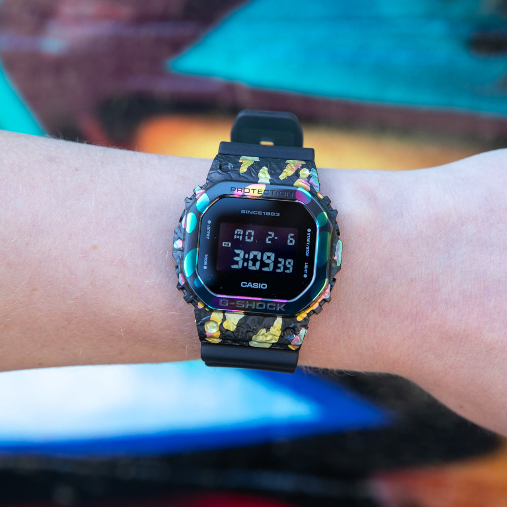 G-Shock GM5640GEM-1 Unisex Digital Square Watch - Adventurous Gem Collection