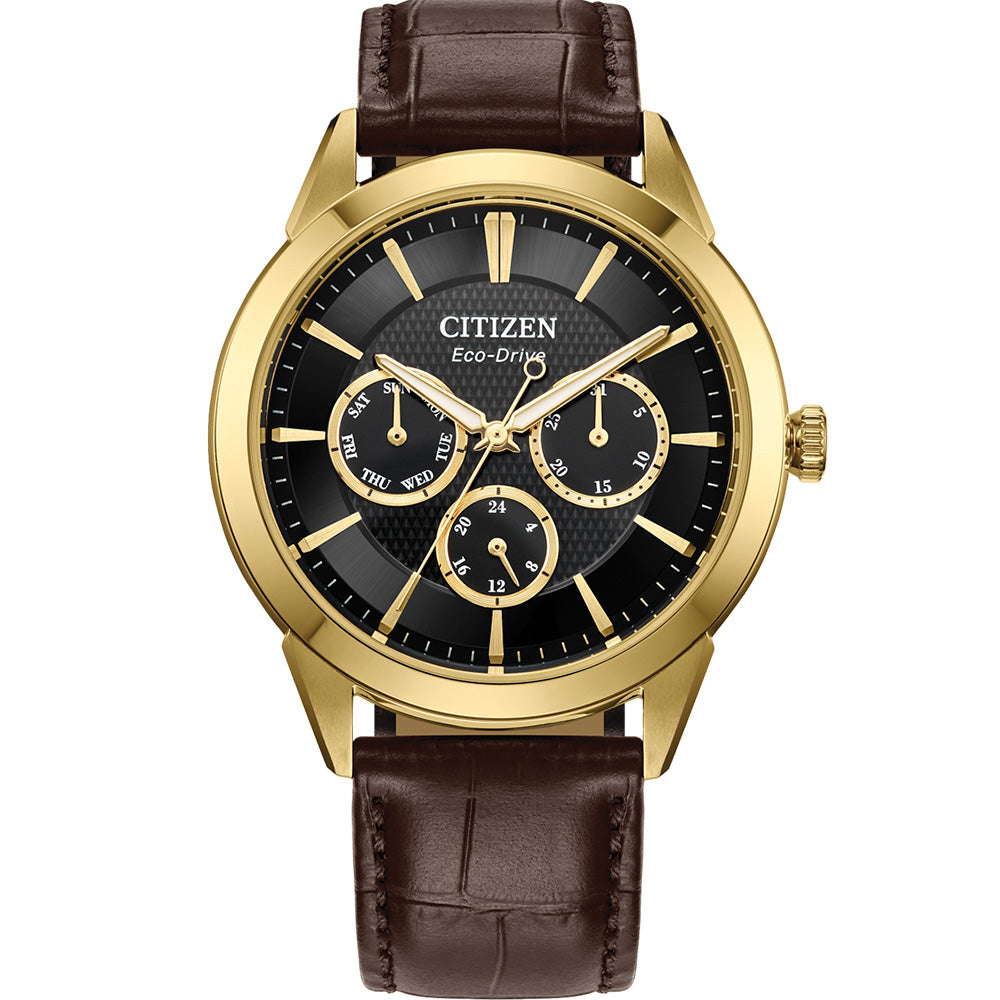 Citizen Men's Eco-Drive Multi-Function Wristwatch Model BU2112-06E