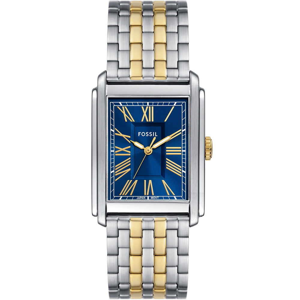 Fossil Carraway FS6010 Quartz Watch with Stainless Steel Case and Bracelet