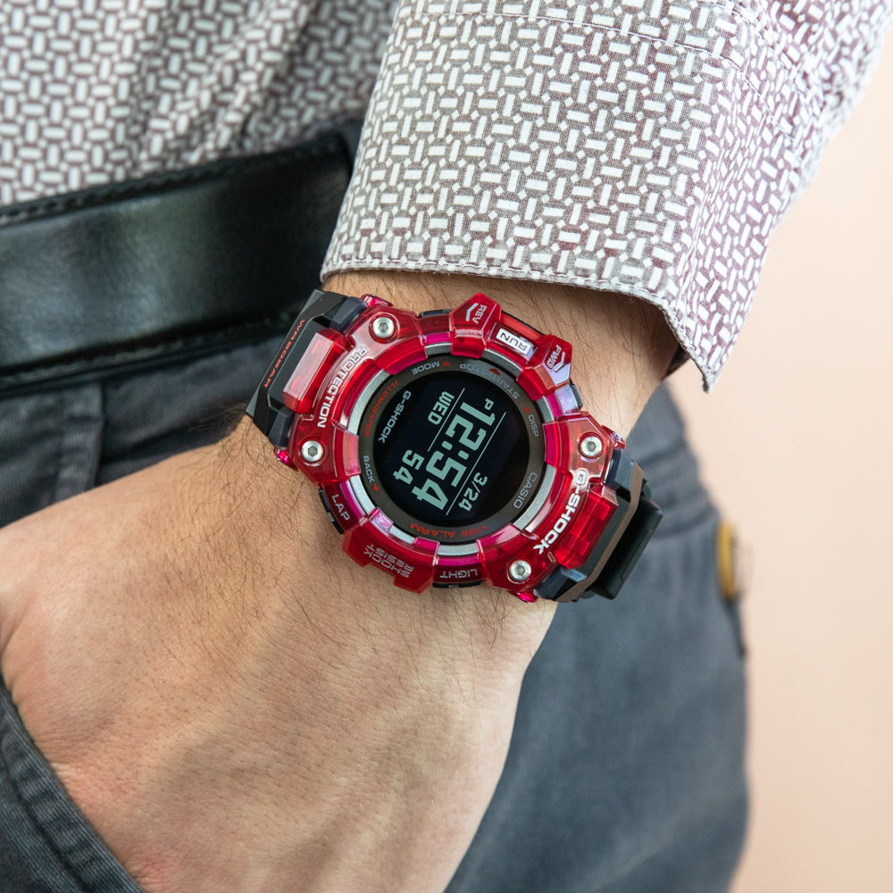 G-Shock G-Squad GBD100SM-4A1 Bluetooth Smart Sports Watch with Advanced Fitness Tracking