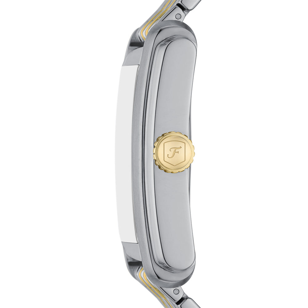 Fossil Carraway FS6010 Quartz Watch with Stainless Steel Case and Bracelet