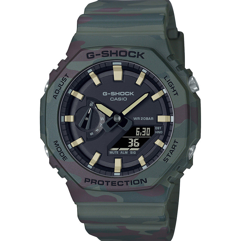 G-Shock GAE2100WE-3A Wildlife Explorer Men's Watch with an Additional Band