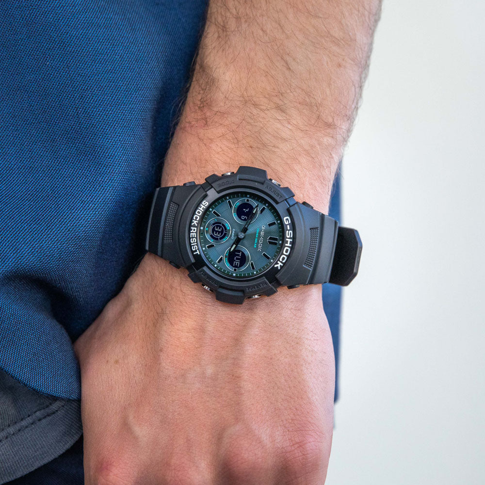 G-Shock AWRM100SMG-1 Digital and Analog Hybrid Wristwatch